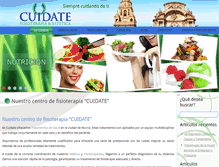 Tablet Screenshot of cuidate-murcia.com